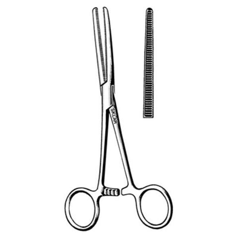 Sklar Instruments Forcep Hemostatic Rochester-Pean 7-1/4" Serrated Straight Stainless Steel Each - 17-2472