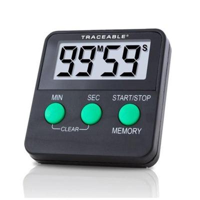 Control 3 LLC Traceable Countdown Timer 99 Minutes, 59 Seconds Audible Alarm Each - 9876678