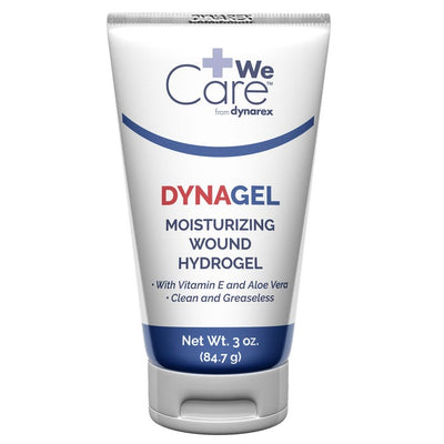 Dynarex DynaGel Moisturizing Wound Hydrogel 3 Oz. Tube case of 24