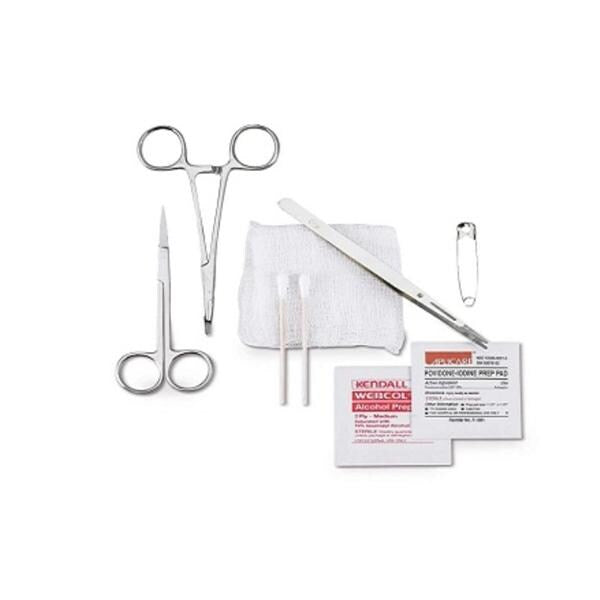Medical Action Industries Tray Surgical With Hemostat Mosquito Curved 5 SS 20/Ca - 61207