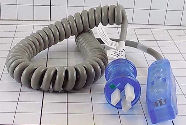 capsa Avalo AC Spiral Cord, Triple Tap