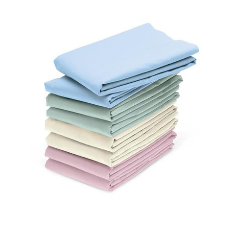 Medline Industries Inc Sheet Feels Like Home 60 in x 80 in x 9 in Blue Cotton / Polyester 24/Ca - MDTCS5P80BLUQ