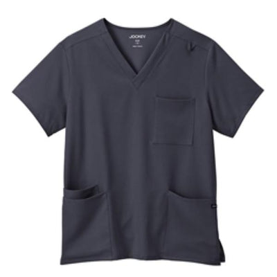 Jockey (TM) Scrubs Scrub Top Unisex Large Charcoal Each - 2371-1004-L