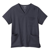Jockey (TM) Scrubs Scrub Top Unisex Large Charcoal Each - 2371-1004-L