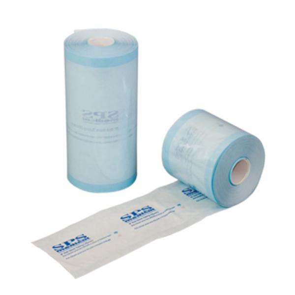 Crosstex International Tubing Sterilization Sani Rolls 656 Feet x 8 in White / Blue 2Rl/Ca - SCT8200