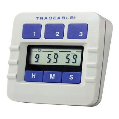 Control 3 LLC Traceable Countdown Timer 9 hours, 59 minutes, 59 seconds Audible Alarm Each - 9446060