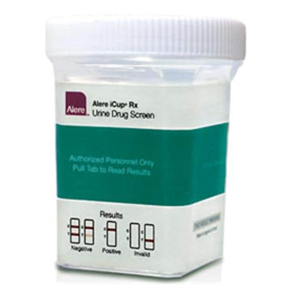 Wondfo iCup Rx DOA: Drugs of Abuse Test CLIA Waived With Adulterants 5 Panel 25/Bx - I-RXA-157-01