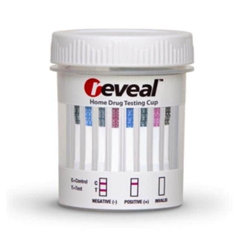 American Screening Corp Reveal Drug Screen Cup CLIA Waived 16 Panel Each - ASC-RDUD-412
