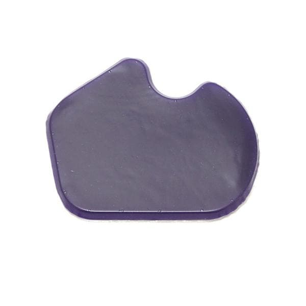 Dr. Jill's Footpads Inc Pad Dancer's Regular Sesamoid Gel _ 1/8" Thick Self-Adhesive Purple Right 2/Pk - 1049-REG-R