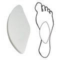 Aetna Felt Corporation Pad Foot Felt 1/4" Thick Adhesive 25/Pk - 29403