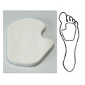 Aetna Felt Corporation Pad Orthopedic Support Sesamoid Foam 1/8" Thick White 25/Pk - 29415