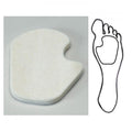 Aetna Felt Corporation Pad Sesamoid Foam 1/4" Thick Adhesive 25/Pk - 29418