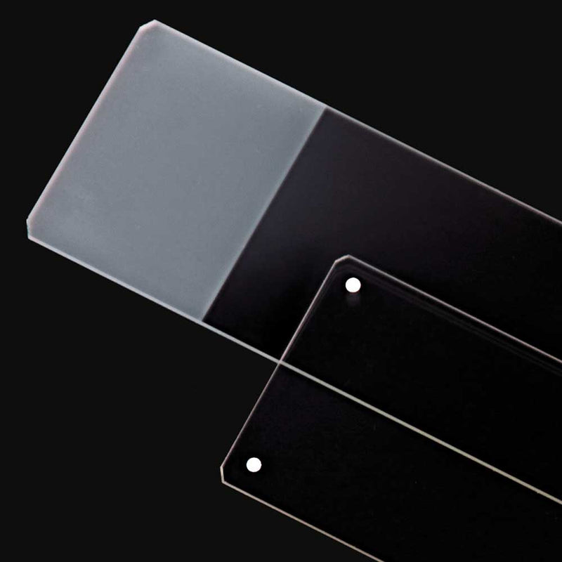 Globe Scientific Microscope Slide, General Purpose, Frosted 1 End 1 Side, 25x75mm, Gound Edge, Safety Corners - GS-1294