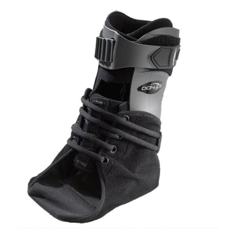 DJO, Inc Brace Compression DonJoy Velocity ES Ft/Ank Fbrc/Plstc Blk Sz Sm 10-12.5" Rt Each - 11-1500-2-06000