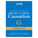 American Medical Association Book Educational AMA Guides to Evaluation of Disease and Injury Causation Eachch - OP210313