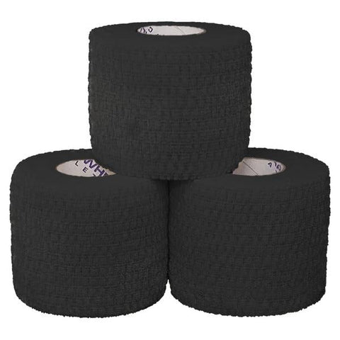 Arrowhead Athletics Tape Athletic Cotton 3" Black 16/Ca - LG300-BLK