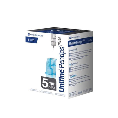 National Distribution & Contra Needle 31gx5mm Unifine Pentip Plus _ Thin Wall 100/Bx - OWN AN3850