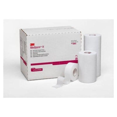 3M Medical Products Tape Medipore Soft Cloth 6"x2yd White 16/Ca - 2866S