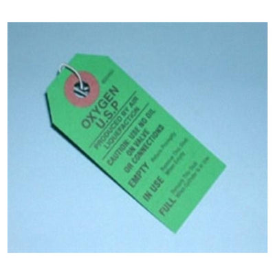 Mada Medical Products Inc Tag For O2 Cylinders Eachch - 900450