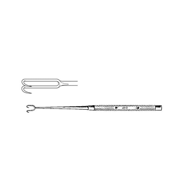 Integra Miltex Inc Hook Skin 6-1/4" Double Ended Each - 410151
