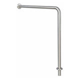 Bobrick Grab Bar 90 Degree Angle 250lb Capacity 30x33x1.5" 18g Stainless Steel Each - 819388
