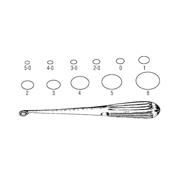 Integra Miltex Inc Curette Orthopedic Jarit 8" Size 2 Reusable Each - 240076