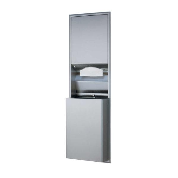 Bobrick Dispenser Paper Towel Stainless Steel Each - 3944