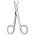 Sklar Instruments Scissors Stitch Spencer Econo 4-1/2" Blunt/Blunt Smooth Curved SS Disp 12/Bx - 21-352