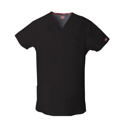 Strategic Partners, Inc Scrub Top Dickies Mens 4X Large Black Each - 81906BLWZ4XL