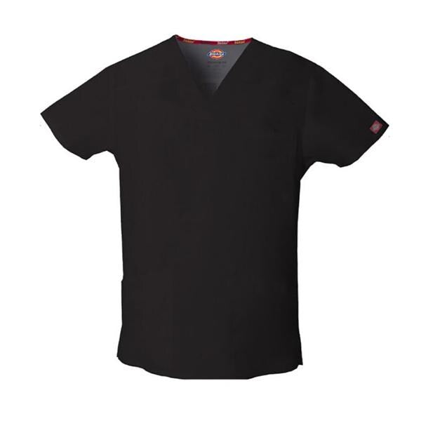 Strategic Partners, Inc Scrub Top Dickies Mens Large Pewter Each - 81906-PTWZ-L