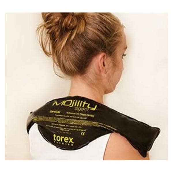 Torex Flat Pack Cold Therapy Torex Cervical Reusable Black 21" 6/Ca - TXFA14