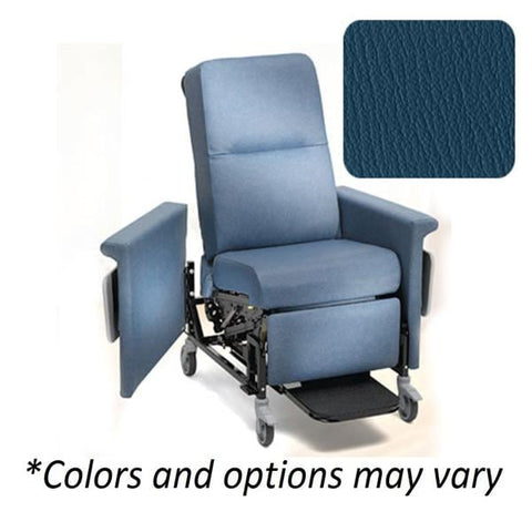 Champion Manufacturing Recliner Power 85 Series 300lb Capacity Colonial Blue Each - 85PT45-T7