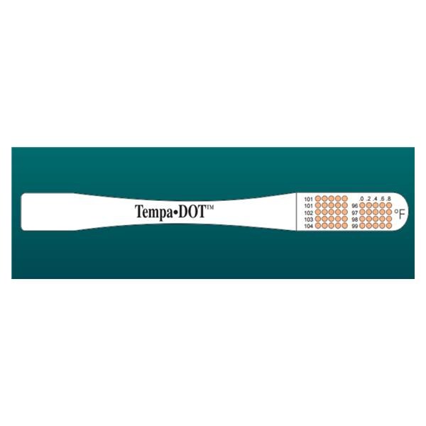 Medical Indicators, Inc Thermometer Axillary Tempa-DOT For External Use Underarm 500/Bx, 4 BX/CA - 5124NS