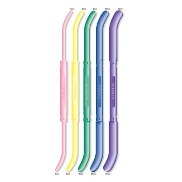 Gynex Corporation Dilator Uterine Dennis 9-10mm Double Ended Single-Use Plastic 12/Bx - 4250