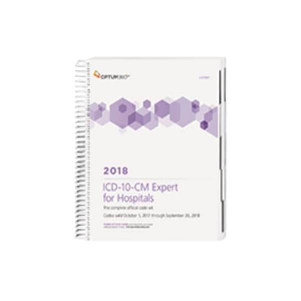 Ingenix Book Instructional ICD-10-CM Expert for Hospitals 2018 English Each - BGITHS18