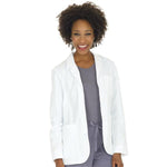 META By White Swan Coat Consultation Womens White Size 16 28 in Each - 738-011-16