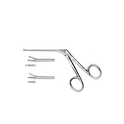 Integra Forcep Alligator Hartman 5.5" Serrated Serrated Jaw Stainless Steel Each - 380-155
