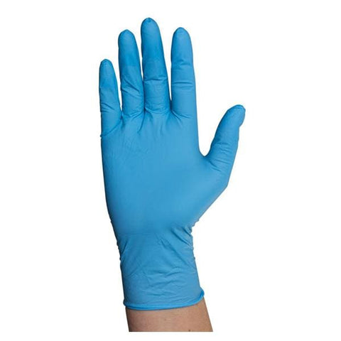 S2S Global Gloves Exam PremierPro Powder-Free Nitrile Latex-Free Sterile Blue 50Pr/Ca - 5082