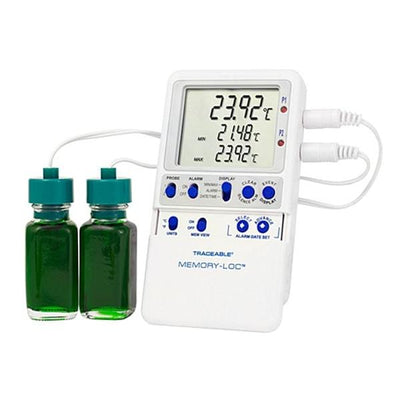 Control 3 LLC Traceable Memory-Loc Data Logging Thermometer ABS Plastic -50 to 70°C Each - 9446039