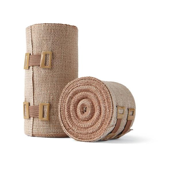 Medline Industries Inc Bandage 3.94"x5.47yd Compression 100% Cotton Stretch Clips Beige LF 20/Case - MDS099004SS
