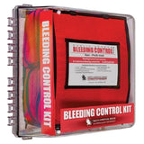 Rescue Essentials Kit Bleeding Control Public Access With Nitrile Gloves/Rugged Case 8/Pk - 80-0474