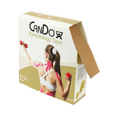 Fabrication Enterprises Tape Kinesiology CanDo Cotton 2"x103' Beige Each - 24-4860