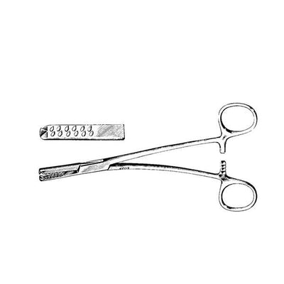 Miltex Clamp Meniscus Walton 7" Straight Each - Integra Miltex - 270-165