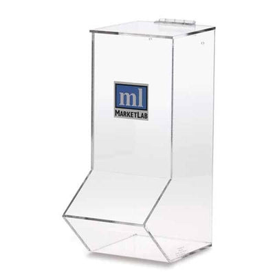 Marketlab Dispenser Bulk PPE 6.5 in x 10.25 in x 14.75 in Transparent Each - 390