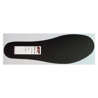 Return To Play Orthotic Insert Thin Foot Carbon Fiber Black Size Men 6/Women 7 Universal Each - S-CFI-23