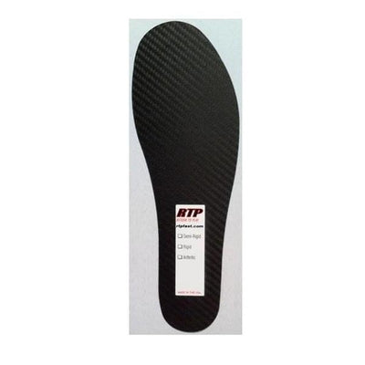 Return To Play Orthotic Insert Thin Foot Carbon Fiber Black Size 15 Universal Each - S-CFI-32
