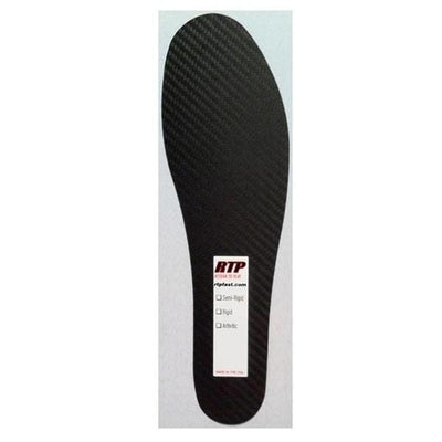 Return To Play Orthotic Insert Thin Foot Carbon Fiber Black Size 16 Universal Each - S-CFI-33