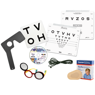 AAPOS VISION SCREENING KIT WITH HOTV AND SLOAN LETTER