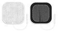UltraStim X, white cloth, 2" square, 40/case