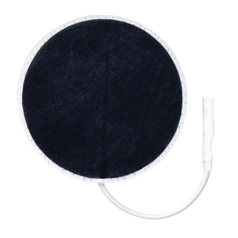 ValuTrode X Electrodes - white cloth, 2" round, 40/case - FE-13-1256-10